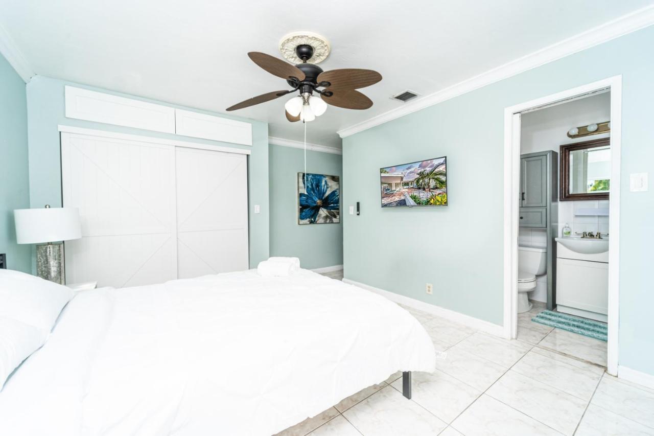 Central Waterfront Villa Salt Wtr Pool Near Beach Fort Lauderdale Exterior photo